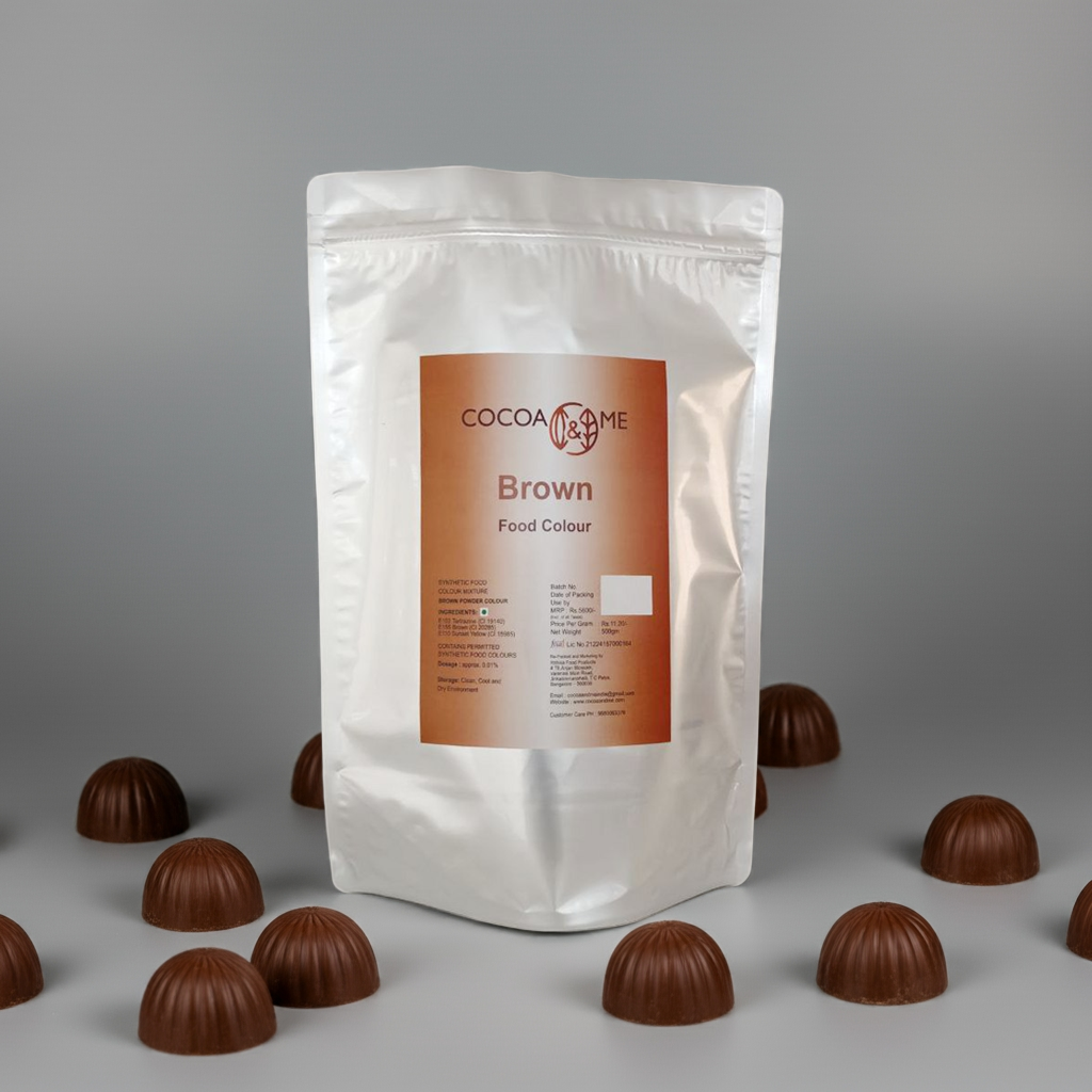 Brown Chocolate and Cream Soluble Colour