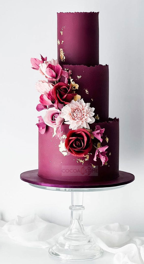 Maroon Cream Colour