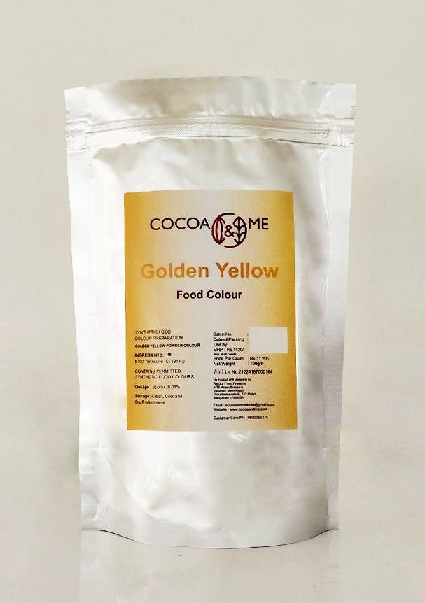 Golden Yellow Cream Colour