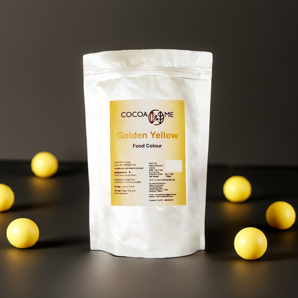 Golden Yellow Chocolate & Cream Soluble Colours