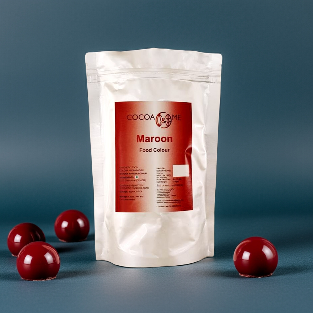Maroon Chocolate and Cream Soluble Color