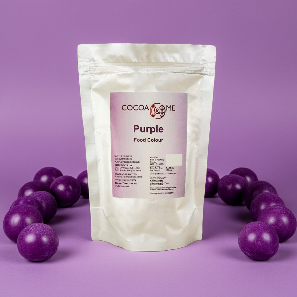 Purple Chocolate and Cream Soluble Colour