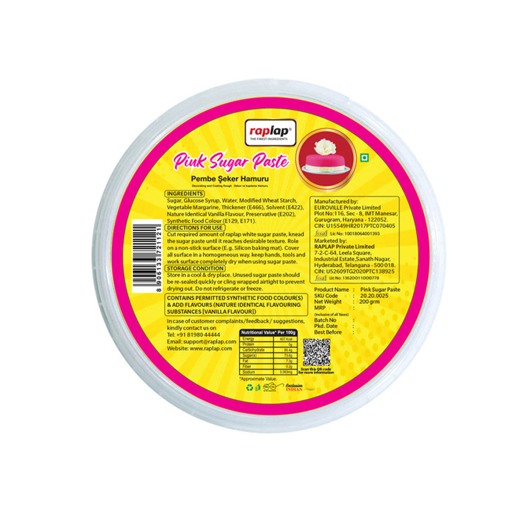 Raplap Pink Paste 200gm