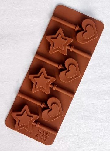 Silicon Chocolate Lollipop Mould | 114