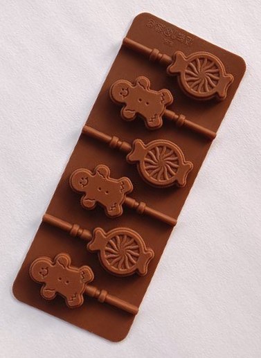 Silicon Chocolate Lollipop Mould | 111