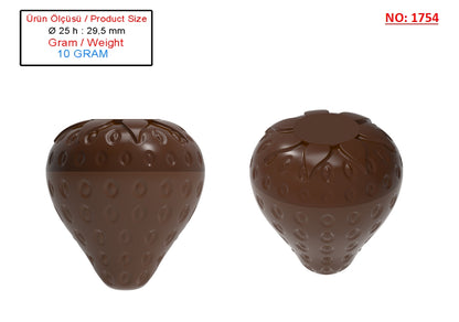 Chocolate Mould Truffle No.1754/ 10g / 32 pcs