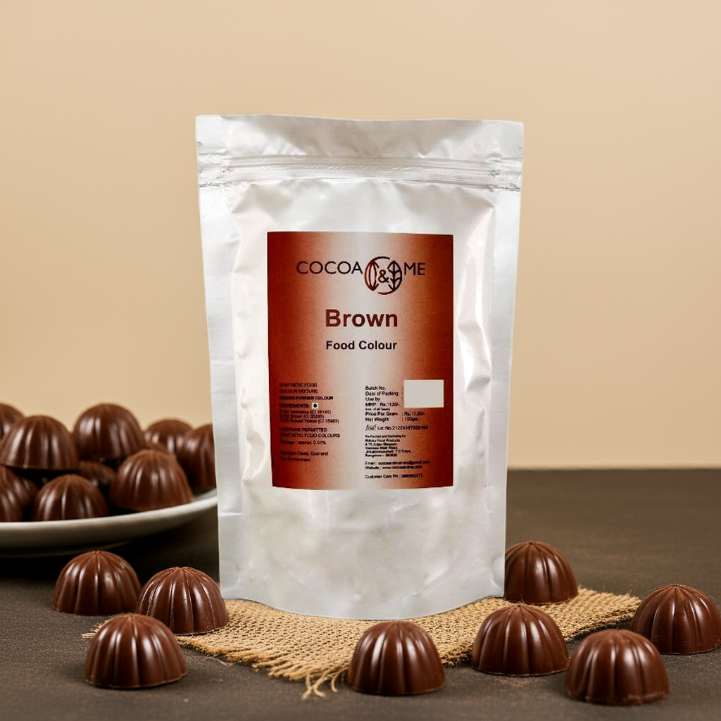 Brown Chocolate and Cream Soluble Colour