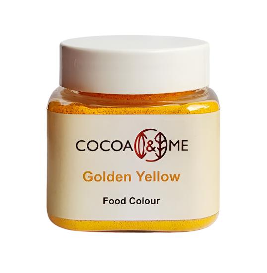 Cocoa&Me Food Colour GOLDEN YELLOW 25gm Jar for Chocolate / Cream / Butter Cream