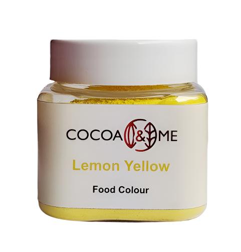 Cocoa&Me Food Colour LEMON YELLOW 25gm Jar for Chocolate / Cream / Butter Cream