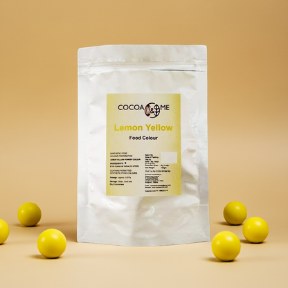 Lemon Yellow Chocolate and Cream Soluble Colour