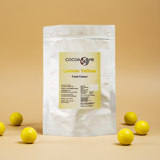 Lemon Yellow Chocolate and Cream Soluble Colour