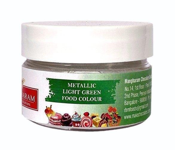 Mangharam Metallic Colour 5g - Light Green