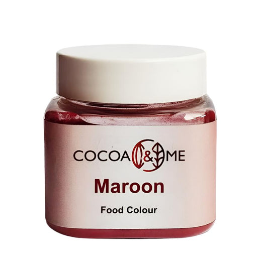 Cocoa&Me Food Colour MAROON 25gm Jar for Chocolate / Cream / Butter Cream