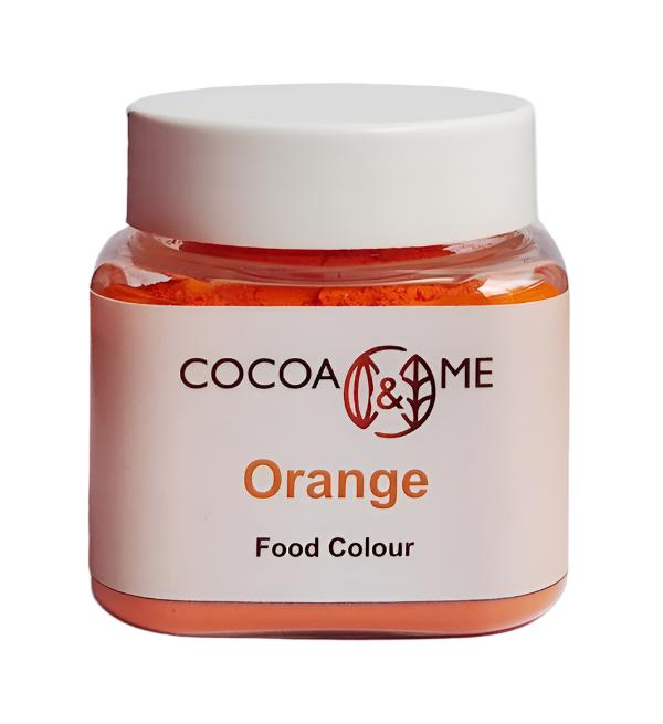 Cocoa&Me Food Colour ORANGE 25gm Jar for Chocolate / Cream / Butter Cream