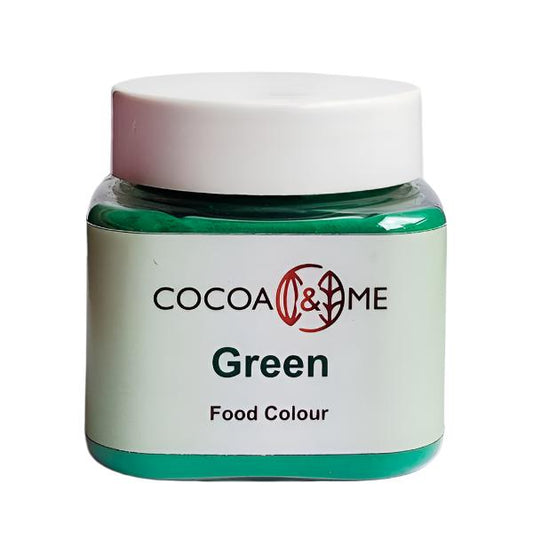 Cocoa&Me Food Colour GREEN 25gm Jar for Chocolate / Cream / Butter Cream