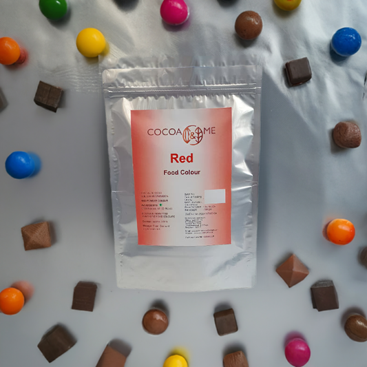 Cocoa&Me Food Colour RED 500gm Pouch for Chocolate / Cream / Butter Cream