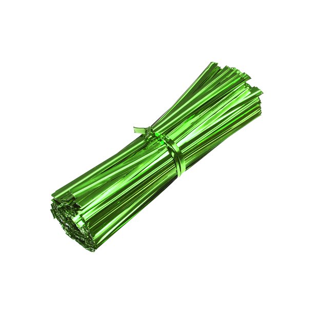 Twisters Ribbon Twist Ties for Chocolate Packing Green Colour