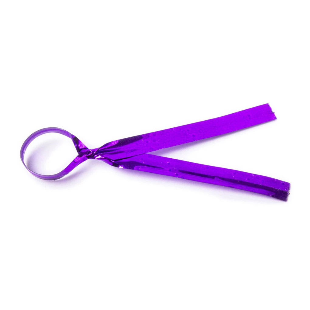 Twisters Ribbon Twist Ties for Chocolate Packing Purple Colour