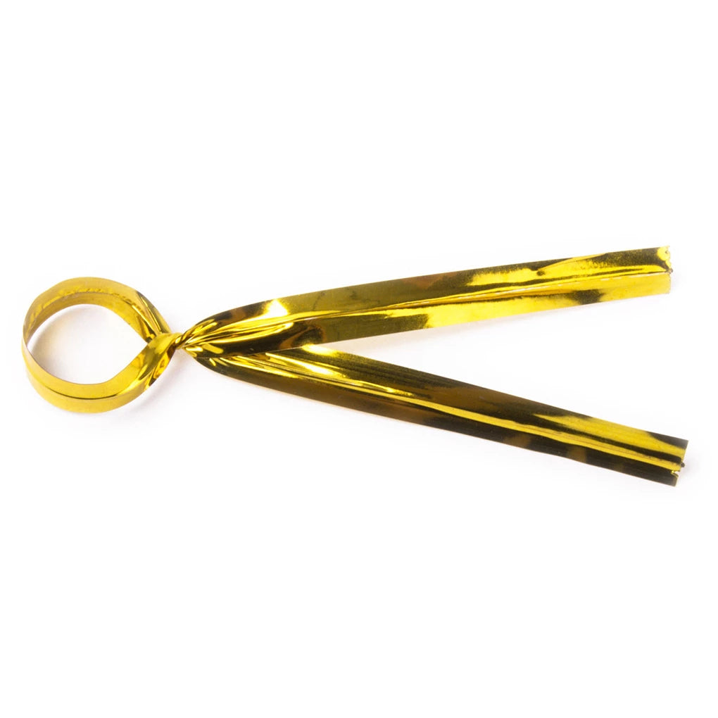 Twisters Ribbon Twist Ties for Chocolate Packing Gold Colour