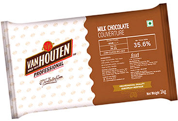 Van Houten 35.6% Milk Couverture Chocolate